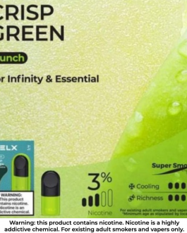 Relx Infinity Pod- Crisp Green (Twin Pack)