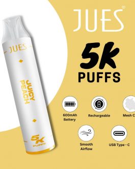 JUES 5K Disposable –  JUICY PEACH
