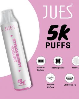 JUES 5K Disposable – STRAWBERRY YOGURT