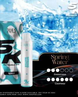 JUES 5K Disposable – SPRING WATER