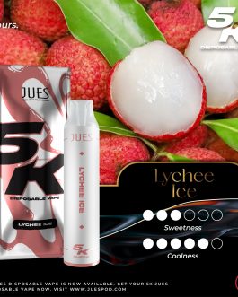 JUES 5K Disposable – LYCHEE