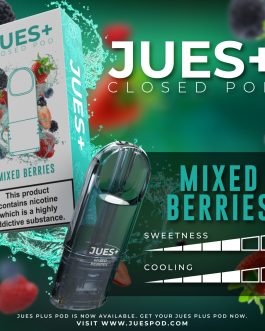 JUES PLUS MIXED BERRIES 2.5mL