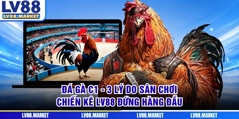 Đá Gà C1 - 3 Lý Do Sân Chơi Chiến Kê LV88 Đứng Hàng Đầu