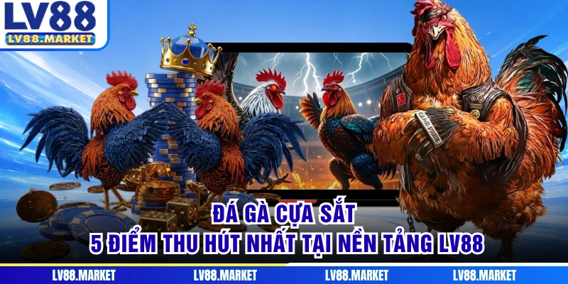 Đá Gà Cựa Sắt - 5 Điểm Thu Hút Nhất Tại Nền Tảng LV88