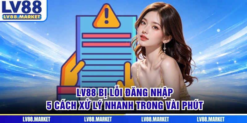 LV88 Bị Lỗi Đăng Nhập - 5 Cách Xử Lý Nhanh Trong Vài Phút
