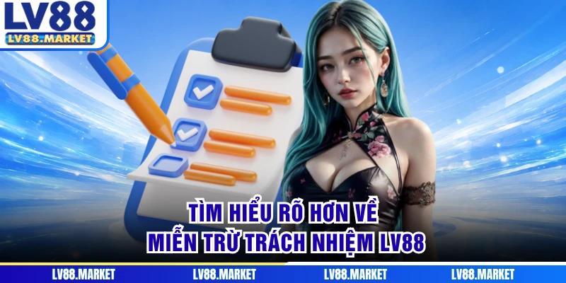 Tìm hiểu rõ hơn về miễn trừ trách nhiệm LV88